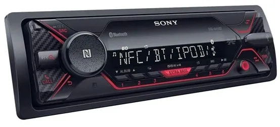 Sony DSX-A410BT - Auto - digitaler Empfänger - Einbaugerät - Single-DIN - Autoradio