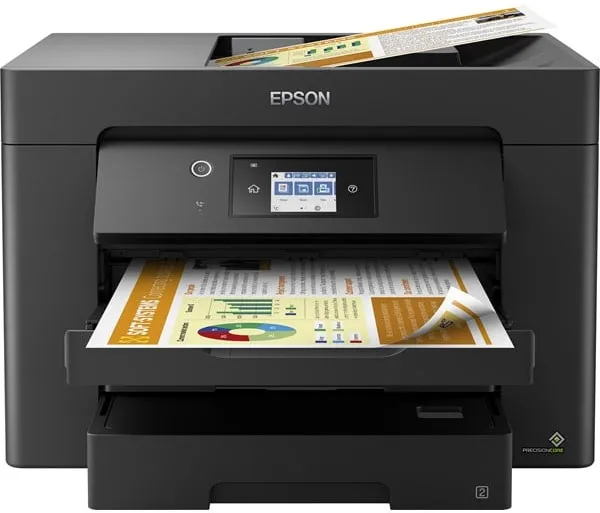 Epson WorkForce WF-7830DTWF A3 All-in-One-Tintenstrahldrucker Multifunktion mit Fax - Farbe - Tinte